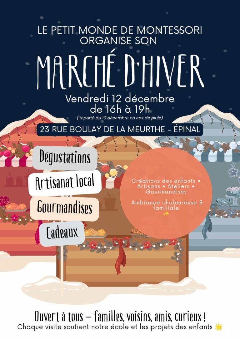 Marché d'hiver - programme